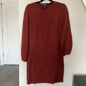 Uniqlo wool shift dress